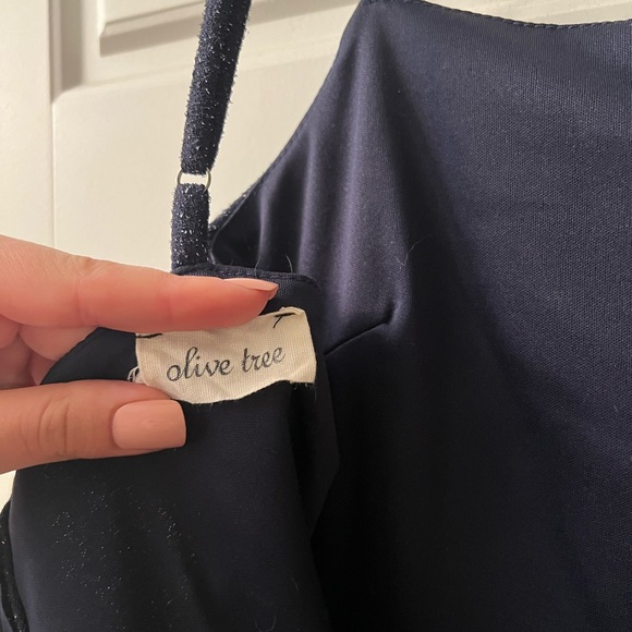 Sparkly Olive Tree skinny strap dress - Picture 5 of 6